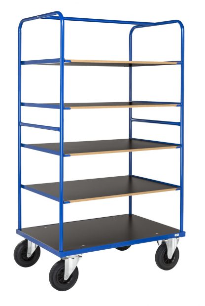Carrello porta tutto robusto a ripiani KM338-3