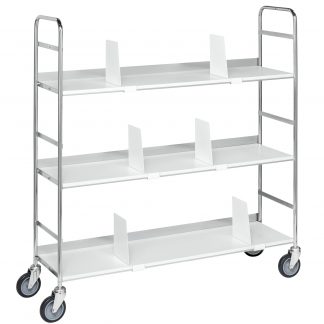 Carrello portatutto mobile ideale per rilegatrici KM152