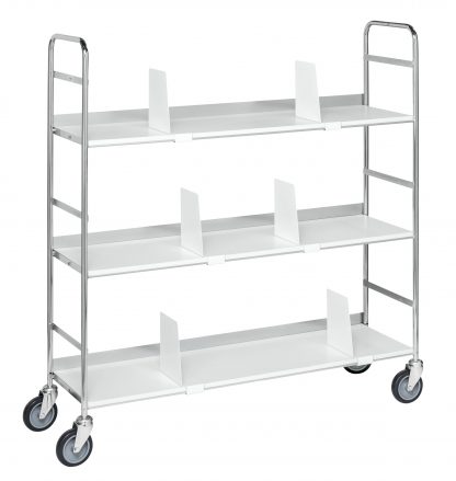 Carrello portatutto mobile ideale per rilegatrici KM152