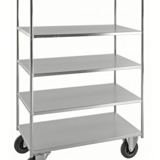 Carrello ripiani alto robusto completamente saldato KM4145-E