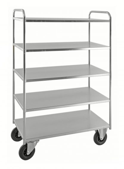 Carrello ripiani alto robusto completamente saldato KM4145-E