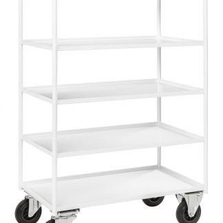Carrello ripiani alto robusto completamente saldato KM4150