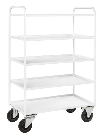 Carrello ripiani alto robusto completamente saldato KM4150