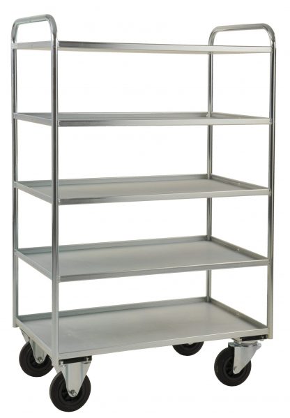 Carrello ripiani alto robusto completamente saldato KM4150-E