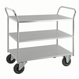 Carrello robusto completamente saldato in lamiera di metallo KM4127-E