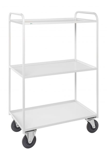 Carrello robusto completamente saldato in lamiera di metallo KM4149