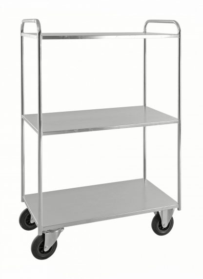 Carrello robusto completamente saldato in lamiera di metallo KM4149-E