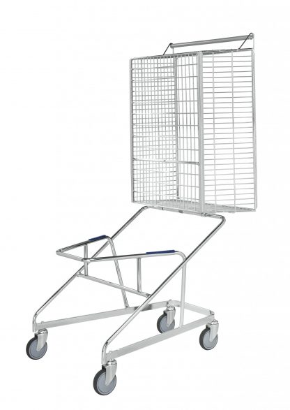Carrello spesa Elettro galvanizzato in rete KM36720