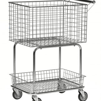 Carrello spesa Elettro galvanizzato in rete KM4303