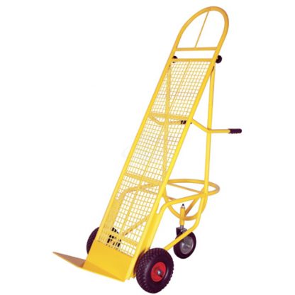 Carrello bicicletta portacasse altezza regolabile rete di appoggio ruote antiforatura