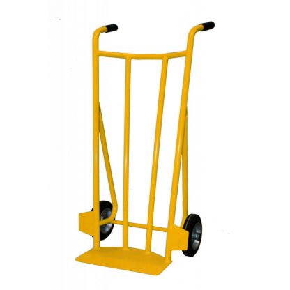 Carrelli per corrieri spalla curva ruote gomma piena dettaglio