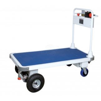 Pianale elettrico con freno elettromagnetico  ruote pneumatiche PE500B