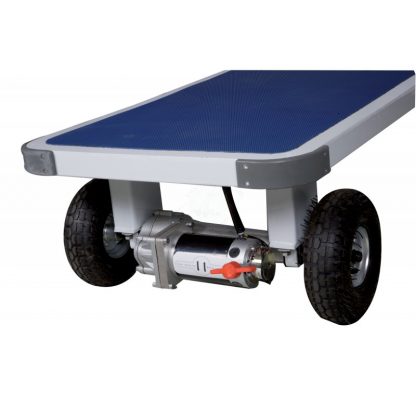 Pianale elettrico con freno elettromagnetico ruote pneumatiche PE500B