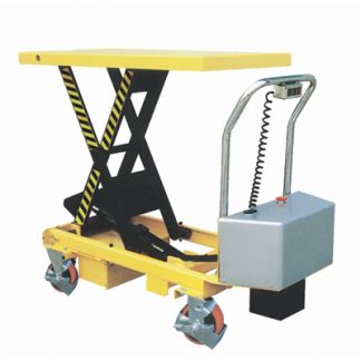 Carrello con Piattaforma elevatrice PC500 elettrico 450 Kg con rulliera