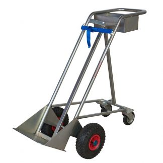 Carrello porta bombola 40lt - 50 lt su 4 ruote