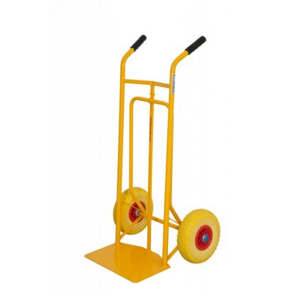 Carrello Porta Sacchi Entry con doppia pedana chiuso