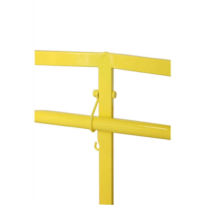 carrello_porta_sacchi_entry_level_doppia_pedana_ruote_anti_foratura_3 Carrello Porta Sacchi Entry con doppia pedana chiuso particolare