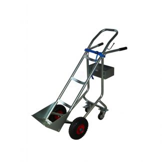 Carrello porta bombola 40lt - 50 lt su 4 ruote