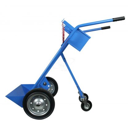 Carrello Portabombole biposto con cassetta lt. 40/50 trasformabile