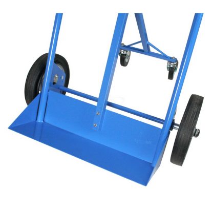 Carrello Portabombole biposto con cassetta lt. 40/50 trasformabile