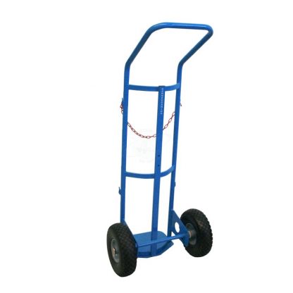 Carrello Portabombola monoposto ruote antiforatura 40/50