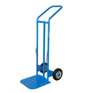 Carrello Portabombola singolo per bombole GPL da 25 lt con ruote Ø 200