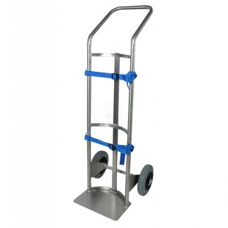 Carrello Portabombola singolo litri 40 Acciaio Inox