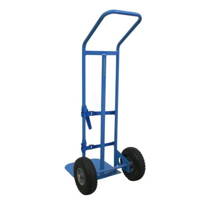 Carrello Portabombola ossigeno-terapia monoposto ruote antiforatura