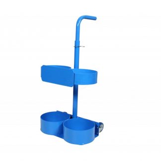 Carrelli portabombole ossigeno - acetilene 5 litri kit bombole