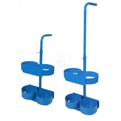 Carrelli portabombole ossigeno - acetilene 5 litri ruote 60 mm
