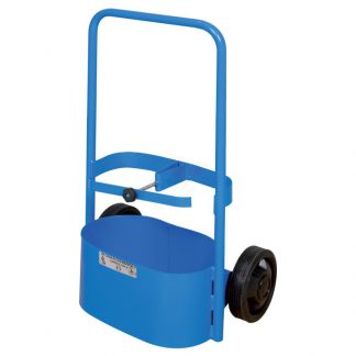 Carrelli portabombole ossigeno - acetilene 5 litri piastra serraggio