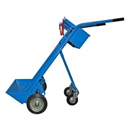 Carrello Portabombole biposto cassetta litri 40/50 trasformabile 4 ruote