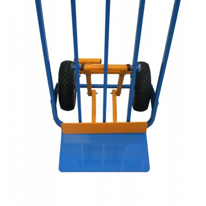 Carrelli portacasse piastra grande con scaricafacile ruote antiforatura
