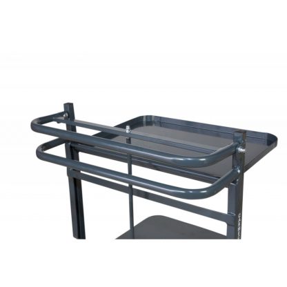 Carrello Portalettere frenato con Ripiano amovibile