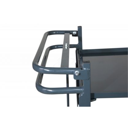 Carrello Portalettere frenato con Ripiano amovibile