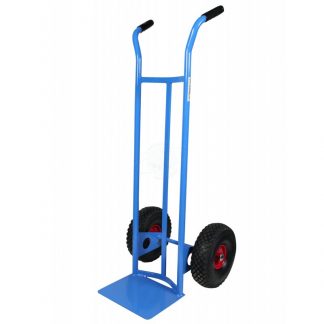 Carrelli portasacchi a spalla curva ruote pneumatiche
