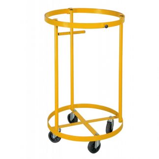 Carrello porta rifiuti senza coperchio