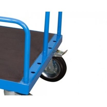 Carrello Trasporto Pannelli con Piano 120 x 80 ruote 2 fisse 2 girevoli