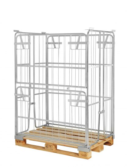 Container per pallet 1 sponda apribile KM901500