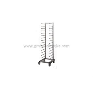 Carrello portateglie paticceria frontale singolo 16 teglie