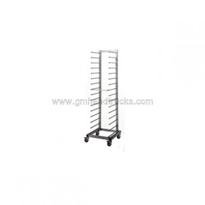 Carrello portateglie paticceria frontale singolo 16 teglie