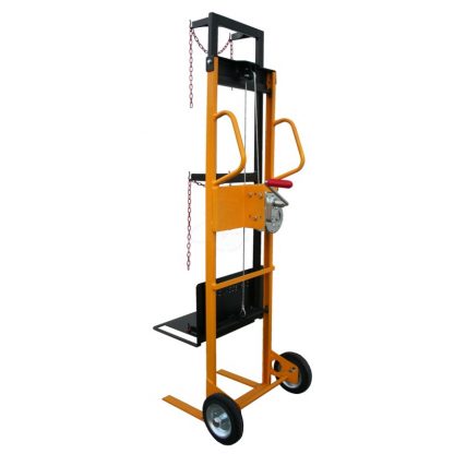 Mini carrello sollevatore Portabombola