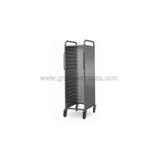 Carrello portateglie pasticceria pannellato 16 portate 400 x 600 mm saldato