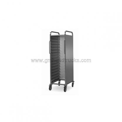 Carrello portateglie pasticceria pannellato 16 portate 400 x 600 mm saldato