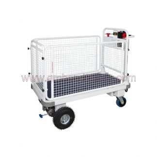 Carrello contenitore elettrico grande portata