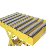 Piattaforma carrellata con rulliera a 12 rulli folli 900 Kg