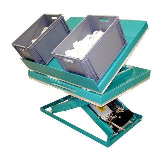 Piattaforme elevatrici con pianale ribaltante 1250 x 800 300 kg