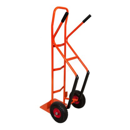 Carrello portacasse in alluminio con scivolo