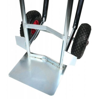 Carrelli portacasse zincati con scivolo pala carico