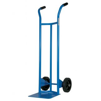 Carrelli portasacchi spalla curva ruote gommate